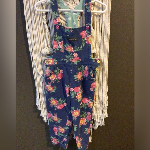 Girls size 4 bib overalls by Matilda Jane - Picture 1 of 1